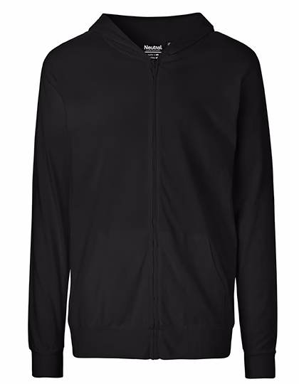 Unisex Jersey Hoodie With Zip / NE62301